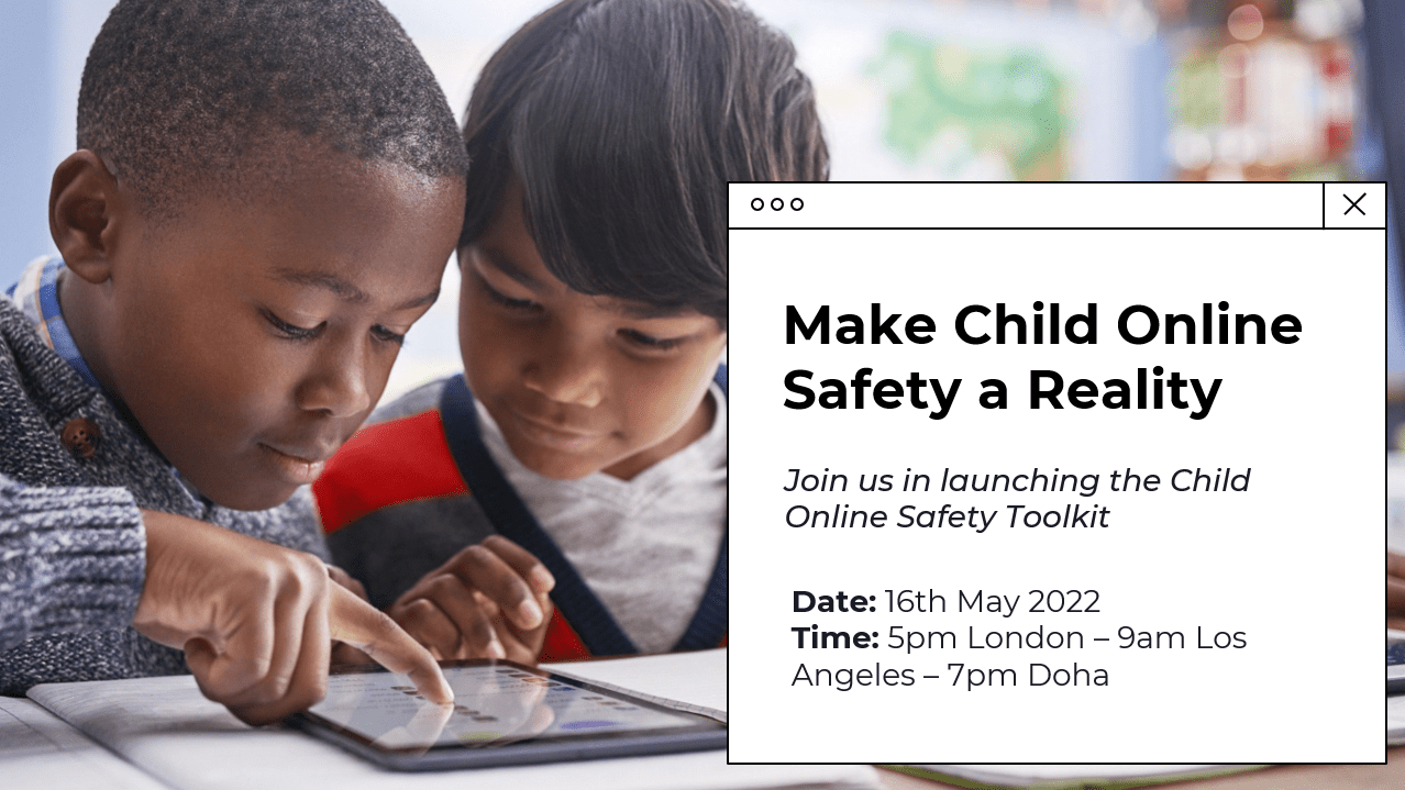 Making Child Online Safety a Reality Launch of the 5Rights Foundation