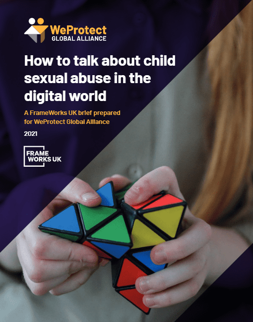 Cover how to talk about child sexual abuse online
